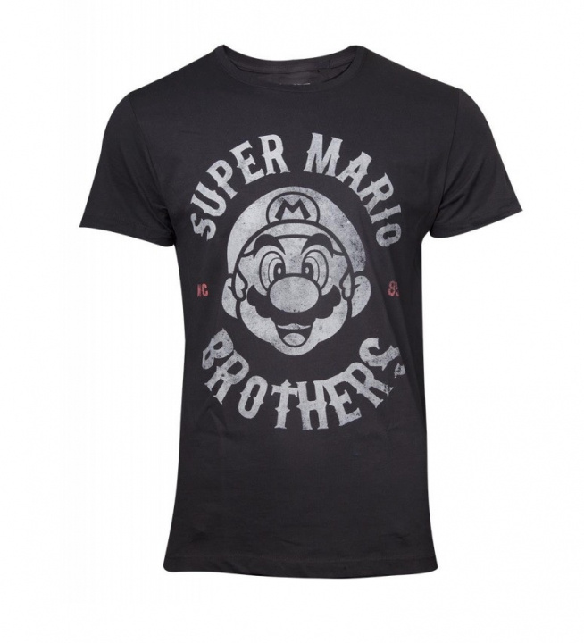 Difuzed Super Mario Biker T-shirt til mænd, S i gruppen SPORT, FRITID & HOBBY / Accessories / T-shirts hos TP E-commerce Nordic AB (38-98689)