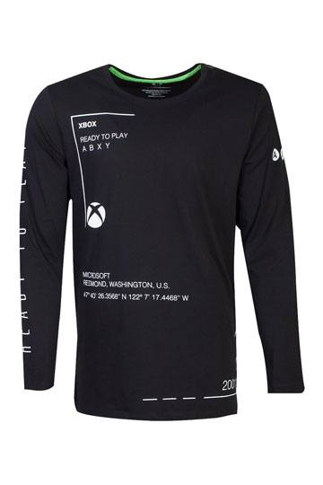 Difuzed Xbox Ready to Play langærmet skjorte, S i gruppen SPORT, FRITID & HOBBY / Accessories / T-shirts hos TP E-commerce Nordic AB (38-98692)