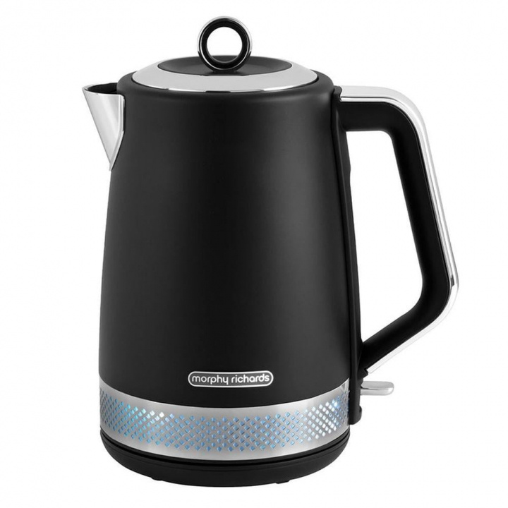 Morphy Richards Illumination Kedel 1.7L, sort i gruppen HJEM, HUS & HAVE / Husholdningsapparater / Vand & Juice / Elkedel hos TP E-commerce Nordic AB (38-98732)
