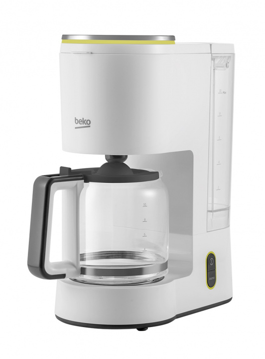 Beko kaffemaskine 10 kopper 1000W, hvid i gruppen HJEM, HUS & HAVE / Husholdningsapparater / Kaffe og espresso / Kaffemaskiner hos TP E-commerce Nordic AB (38-98737)
