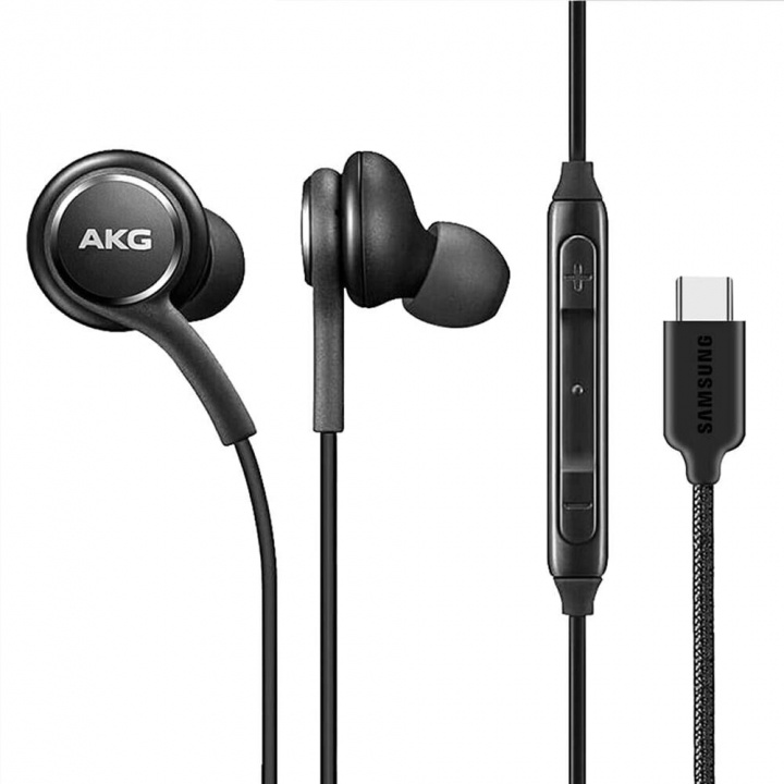Samsung GH59-15252A USB-C-hovedtelefoner (Sound By AKG) - Sort, bulk i gruppen HJEMMEELEKTRONIK / Lyd & billede / Hovedtelefoner & Tilbehør / Hovedtelefoner hos TP E-commerce Nordic AB (38-98768)