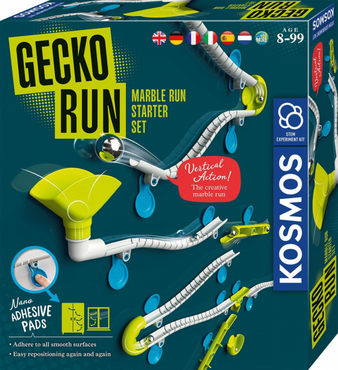Kosmos Gecko Run: Marble Run Starter Set i gruppen LEGETØJ, BØRN & BABY / Legetøj / Eksperiment og gør det selv hos TP E-commerce Nordic AB (38-98785)
