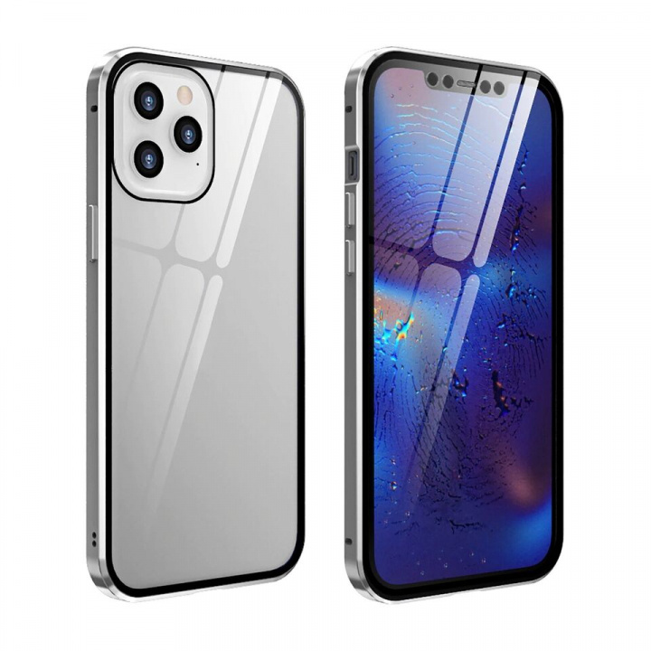 Mobiletui til iPhone 11 Pro Max, sølv/gennemsigtig i gruppen SMARTPHONES & TABLETS / Mobil Beskyttelse / Apple / iPhone 11 Pro hos TP E-commerce Nordic AB (38-98801)