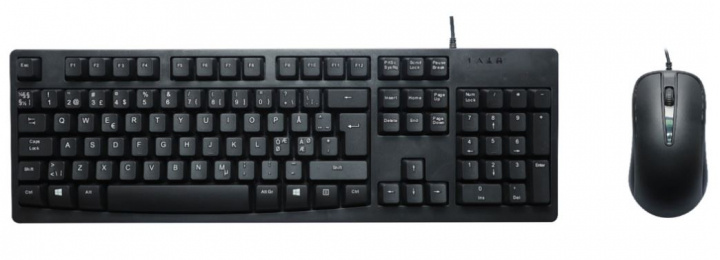 Eletra tastatur + mus i gruppen COMPUTERTILBEHØR / Mus og tastatur / Tastatur / Pakke hos TP E-commerce Nordic AB (38-98947)