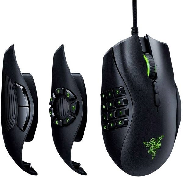 Razer Naga Trinity Gamingmus i gruppen COMPUTERTILBEHØR / GAMING / Mus hos TP E-commerce Nordic AB (38-99032)