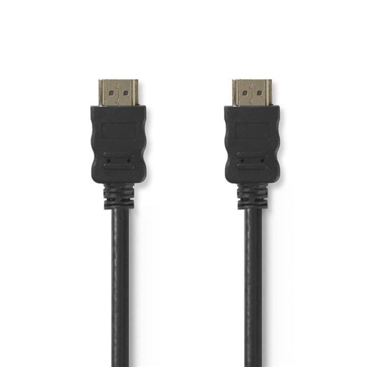 Nedis High Speed ​​HDMI ™ kabel med Ethernet | HDMI™ Stik | HDMI™ Stik | 4K@30Hz | ARC | 10.2 Gbps | 3.00 m | Runde | PVC | Sort | Konvolut i gruppen HJEMMEELEKTRONIK / Kabler og adaptere / HDMI / Kabler hos TP E-commerce Nordic AB (38-99035)