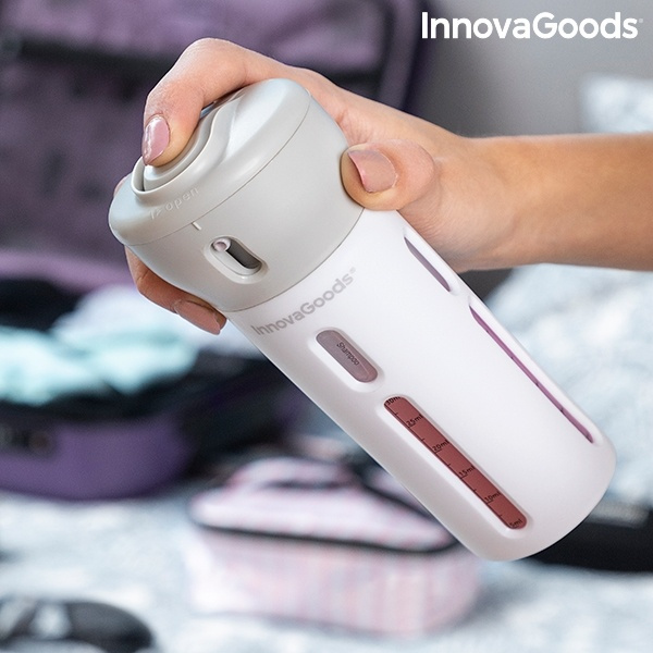 InnovaGoods Fordrops, 4-i-1 rejsedispenser i gruppen SPORT, FRITID & HOBBY / Sjove gadgets / Smarte løsninger hos TP E-commerce Nordic AB (38-99083)