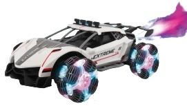 RC Spray Runner 1-12 elektrisk 2,4 GHz, hvid i gruppen LEGETØJ, BØRN & BABY / Radiostyrede / Radiostyrede biler hos TP E-commerce Nordic AB (38-99254)
