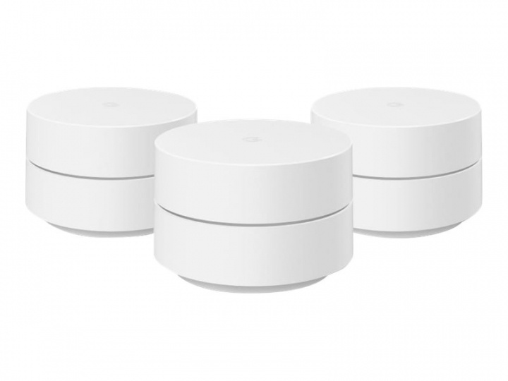 Google Wifi (2nd Generation) (3-pack) i gruppen COMPUTERTILBEHØR / Netværk / Routere hos TP E-commerce Nordic AB (38-99292)