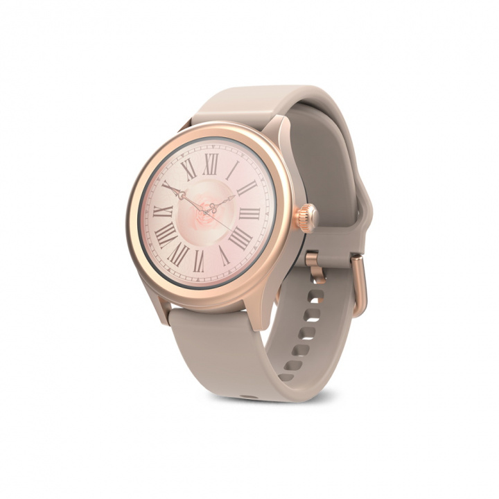 Forever smartwatch AMOLED ICON 2 AW-110, Rose Gold i gruppen SPORT, FRITID & HOBBY / Smartwatch & Aktivitetsmåler / Smartwatches hos TP E-commerce Nordic AB (38-99339)