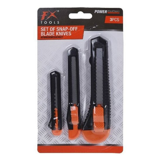 FX Tools Switchblade-knive i 3 størrelser i gruppen HJEM, HUS & HAVE / Værktøj / Øvrigt værktøjer og tilbehør hos TP E-commerce Nordic AB (38-99354)