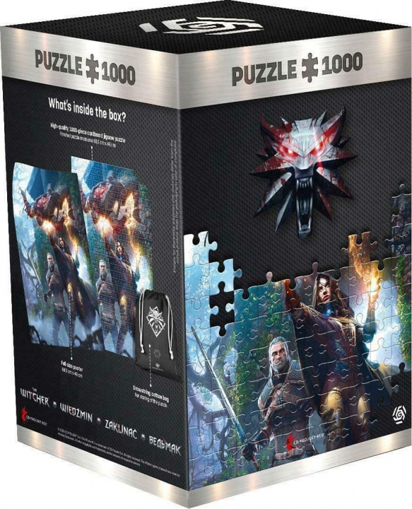 Good Loot Pussel 1000 bitar - The Witcher: Yennefer i gruppen SPORT, FRITID & HOBBY / Hobby / Puslespil hos TP E-commerce Nordic AB (38-99407)