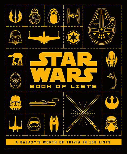 Star Wars: Book of Lists: A Galaxy\'s Worth of Trivia in 100 Lists i gruppen SPORT, FRITID & HOBBY / Sjove gadgets / Sjove gadgets hos TP E-commerce Nordic AB (38-99487)