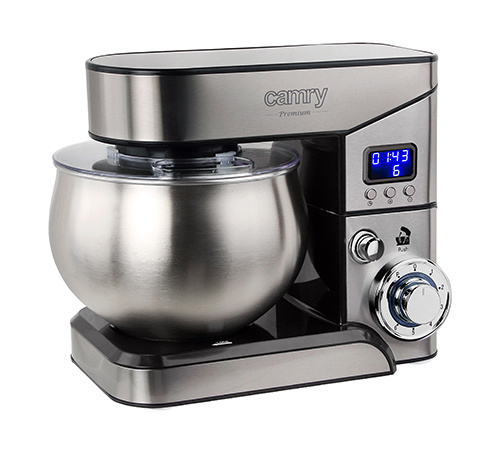 Camry LCD Planetary food processor 2000W, 5L i gruppen HJEM, HUS & HAVE / Husholdningsapparater / Foodprocessor og køkkenassistenter / Køkkenassistenter og tilbehør hos TP E-commerce Nordic AB (38-99500)