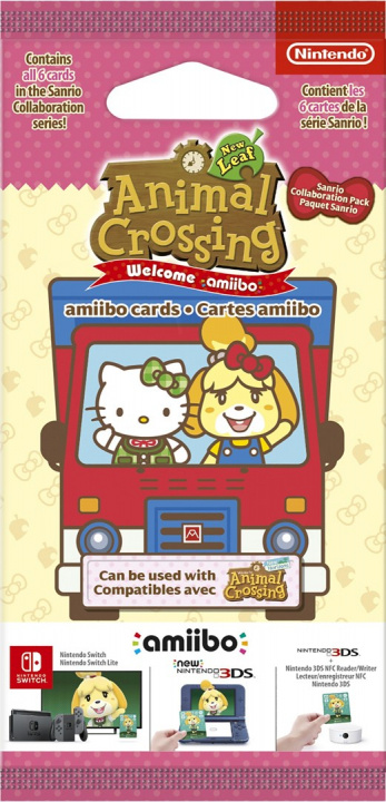 Nintendo amiibo Animal Crossing Sanrio, 6-Pack i gruppen HJEMMEELEKTRONIK / Spilkonsoller og tilbehør / Nintendo Switch / Tilbehør hos TP E-commerce Nordic AB (38-99699)