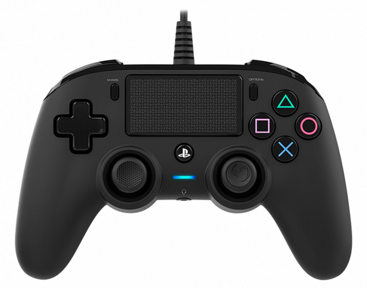 Nacon Wired Compact Kontroll, Svart (PS4) i gruppen HJEMMEELEKTRONIK / Spilkonsoller og tilbehør / Sony PlayStation 4 hos TP E-commerce Nordic AB (38-99700)