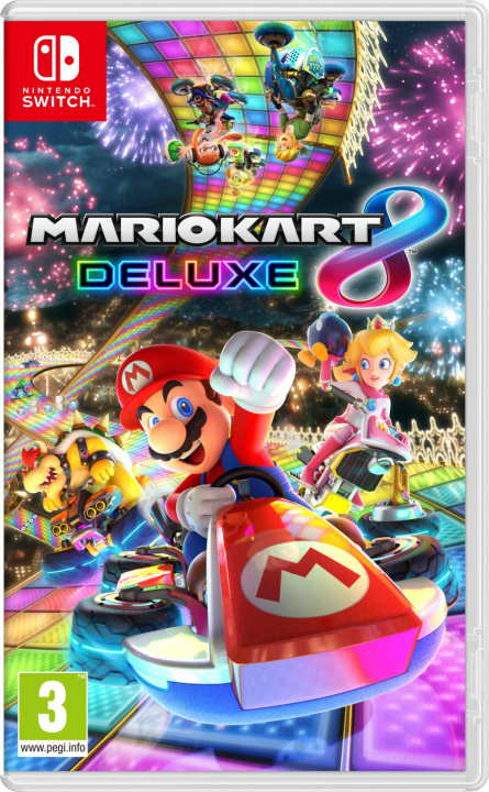 Mario Kart 8 Deluxe, Switch i gruppen HJEMMEELEKTRONIK / Spilkonsoller og tilbehør / Nintendo Switch / Spil hos TP E-commerce Nordic AB (38-99828)