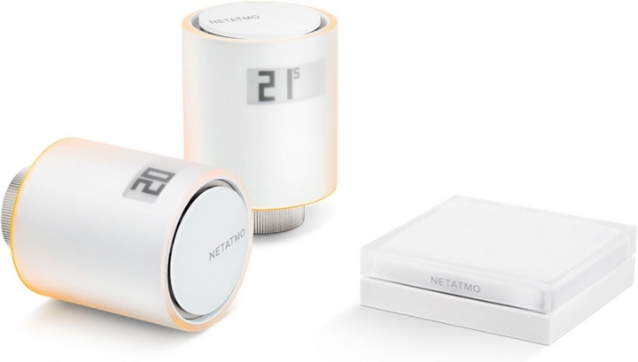 Netatmo Smart Radiator Startkit i gruppen HJEM, HUS & HAVE / Ventilator & Klima apparater / Radiatorer hos TP E-commerce Nordic AB (38-99842)