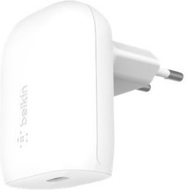 Belkin USB-C 30W väggladdare för snabbladdning i gruppen SMARTPHONES & TABLETS / Opladere og kabler / Vægoplader / Væg oplader Type C hos TP E-commerce Nordic AB (38-99859)