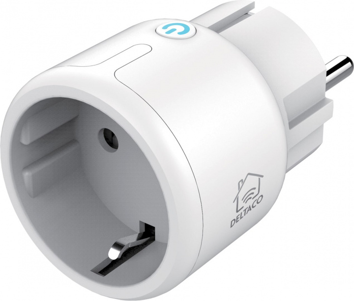 Deltaco Smart Mini Plug Slim i gruppen HJEM, HUS & HAVE / Smart hjem / Smart plugs hos TP E-commerce Nordic AB (38-99926)