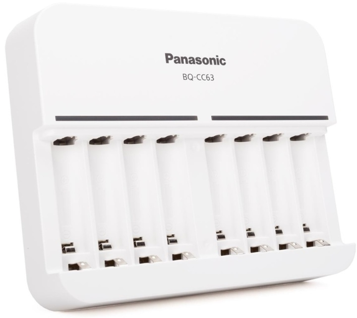 Panasonic BQ-CC63 Batteriladdare för upp till 8 batterier i gruppen HJEMMEELEKTRONIK / Batterier og opladere / Batterioplader hos TP E-commerce Nordic AB (89-504660)