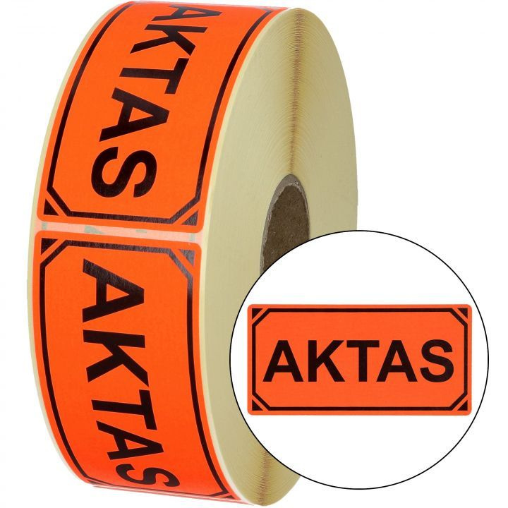 ETIKETT MED TEKST ACT 1000/rl i gruppen HJEM, HUS & HAVE / Kontorartikler / Andet hos TP E-commerce Nordic AB (89-600215)