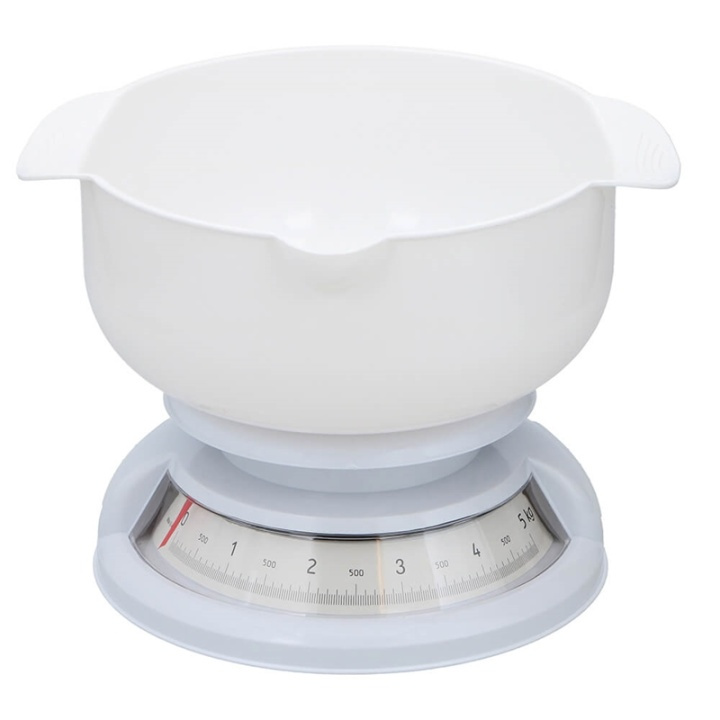 Alpina Køkkenvægt med Skål, 5kg i gruppen HJEM, HUS & HAVE / Køkkenredskaber / Køkkenvægt hos TP E-commerce Nordic AB (A00037)
