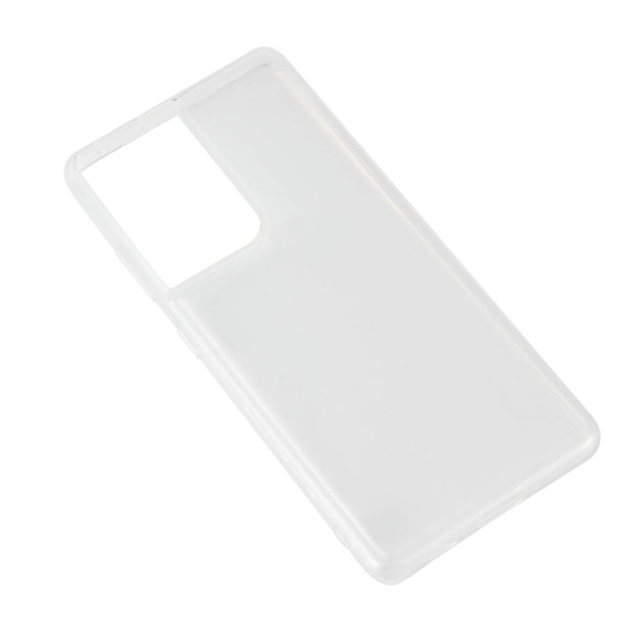 GEAR Mobilcover TPU Transparent - Samsung S21 Ultra i gruppen SMARTPHONES & TABLETS / Mobil Beskyttelse / Samsung hos TP E-commerce Nordic AB (A00107)