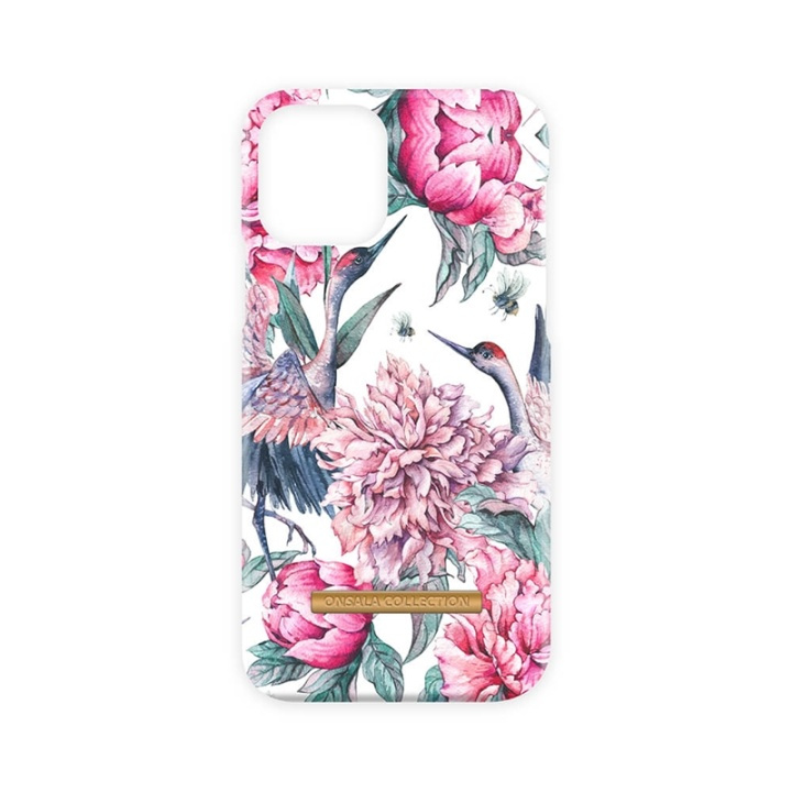 ONSALA COLLECTION Mobil Cover Soft Pink Crane iPhone 11 PRO i gruppen SMARTPHONES & TABLETS / Mobil Beskyttelse / Apple / iPhone 11 Pro / Cover hos TP E-commerce Nordic AB (A00240)