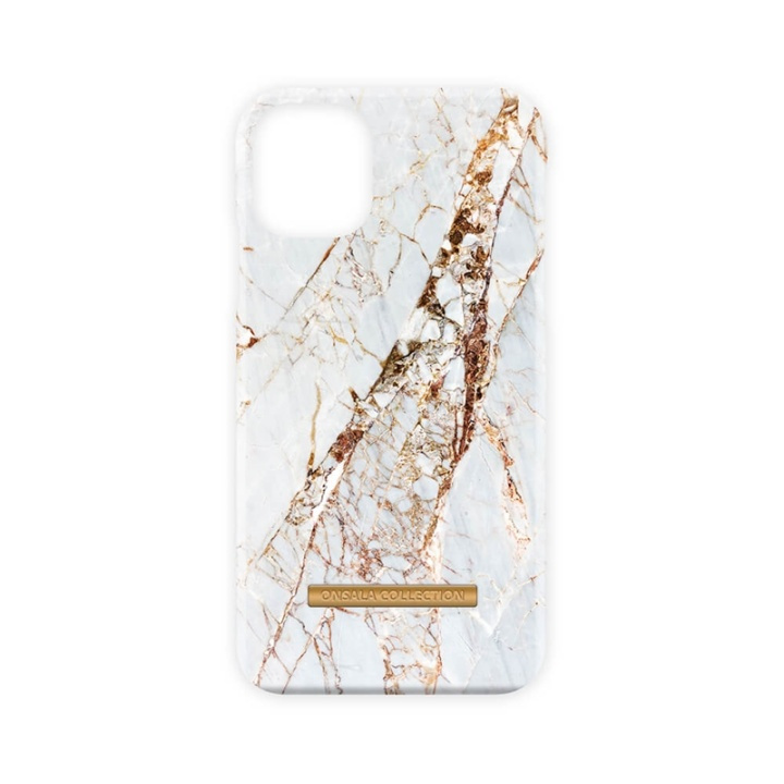 ONSALA COLLECTION Mobil Cover Soft White Rhino Marble iPhone 11 i gruppen SMARTPHONES & TABLETS / Mobil Beskyttelse / Apple / iPhone 11 / Cover hos TP E-commerce Nordic AB (A00242)