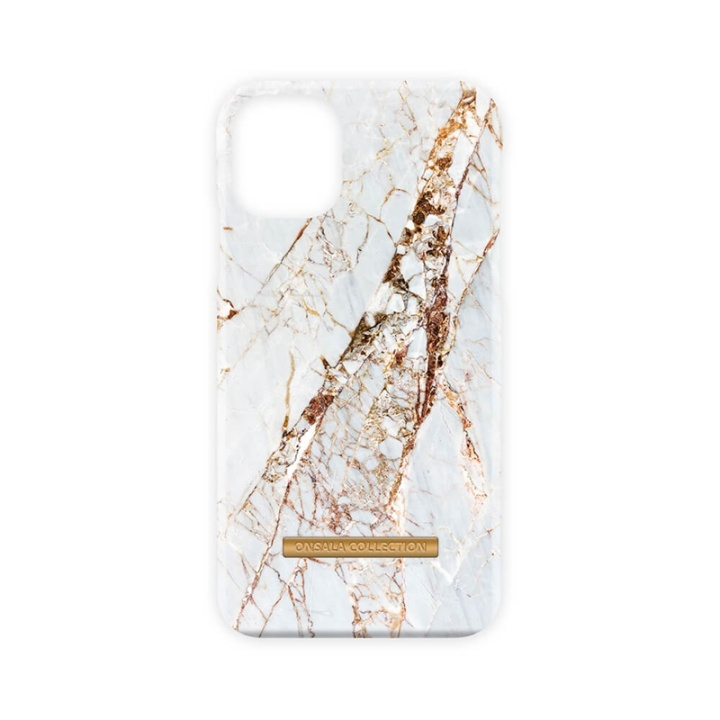 Onsala COLLECTION Mobilskal Soft White Rhino Marble iPhone 11 i gruppen SMARTPHONES & TABLETS / Mobil Beskyttelse / Apple / iPhone 11 / Cover hos TP E-commerce Nordic AB (A00242)