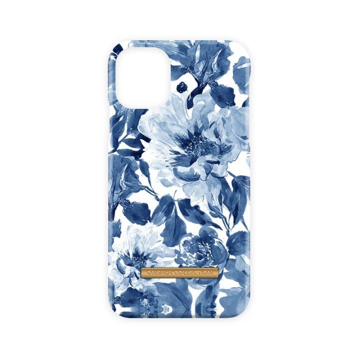 ONSALA COLLECTION Mobil Cover Soft Indigo Peony iPhone 11 i gruppen SMARTPHONES & TABLETS / Mobil Beskyttelse / Apple / iPhone 11 / Cover hos TP E-commerce Nordic AB (A00245)