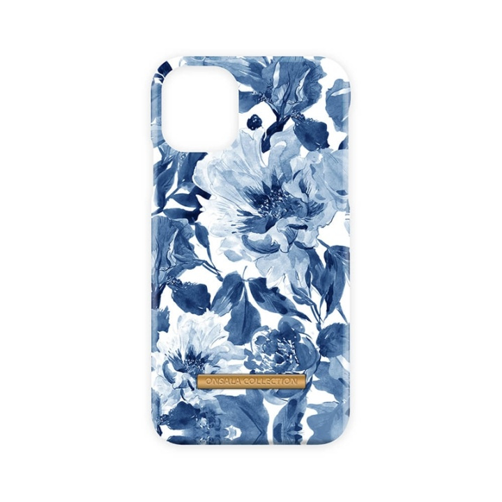 Onsala COLLECTION Mobilskal Soft Indigo Peony iPhone 11 i gruppen SMARTPHONES & TABLETS / Mobil Beskyttelse / Apple / iPhone 11 / Cover hos TP E-commerce Nordic AB (A00245)