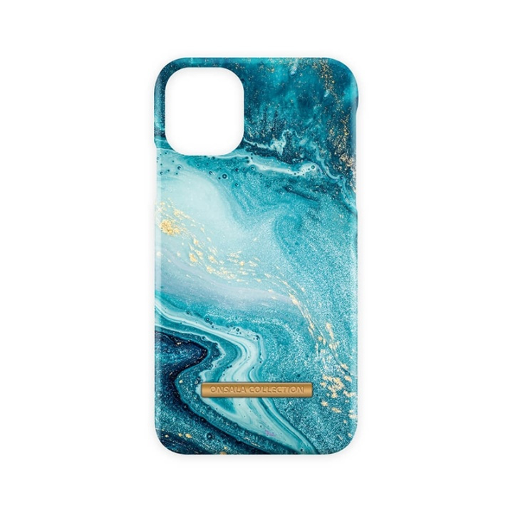 ONSALA COLLECTION Mobil Cover Soft Blue Sea Marble iPhone 11 i gruppen SMARTPHONES & TABLETS / Mobil Beskyttelse / Apple / iPhone 11 / Cover hos TP E-commerce Nordic AB (A00247)