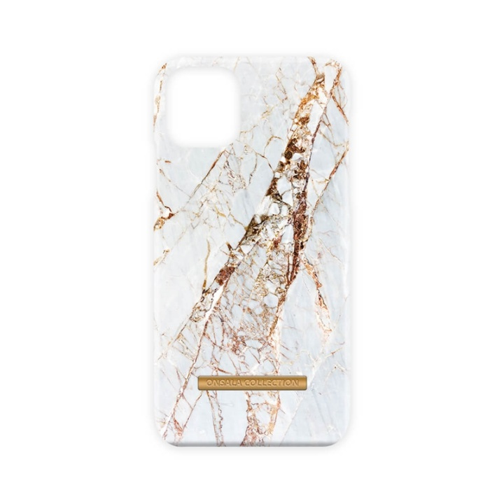 ONSALA COLLECTION Mobil Cover Soft White Rhino Marble iPhone 11 PRO MAX i gruppen SMARTPHONES & TABLETS / Mobil Beskyttelse / Apple / iPhone 11 Pro Max / Cover hos TP E-commerce Nordic AB (A00248)