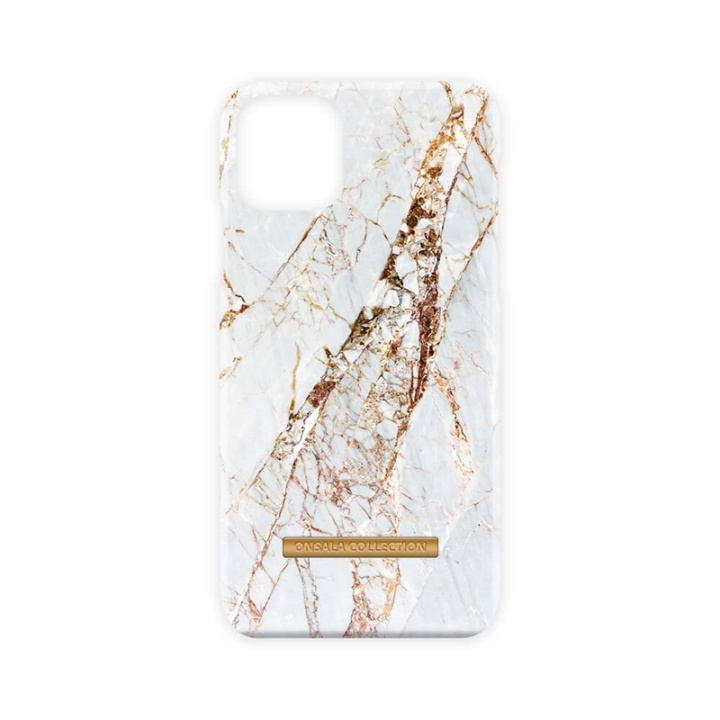Onsala COLLECTION Mobilskal Soft White Rhino Marble iPhone 11 Pro Max i gruppen SMARTPHONES & TABLETS / Mobil Beskyttelse / Apple / iPhone 11 Pro Max / Cover hos TP E-commerce Nordic AB (A00248)