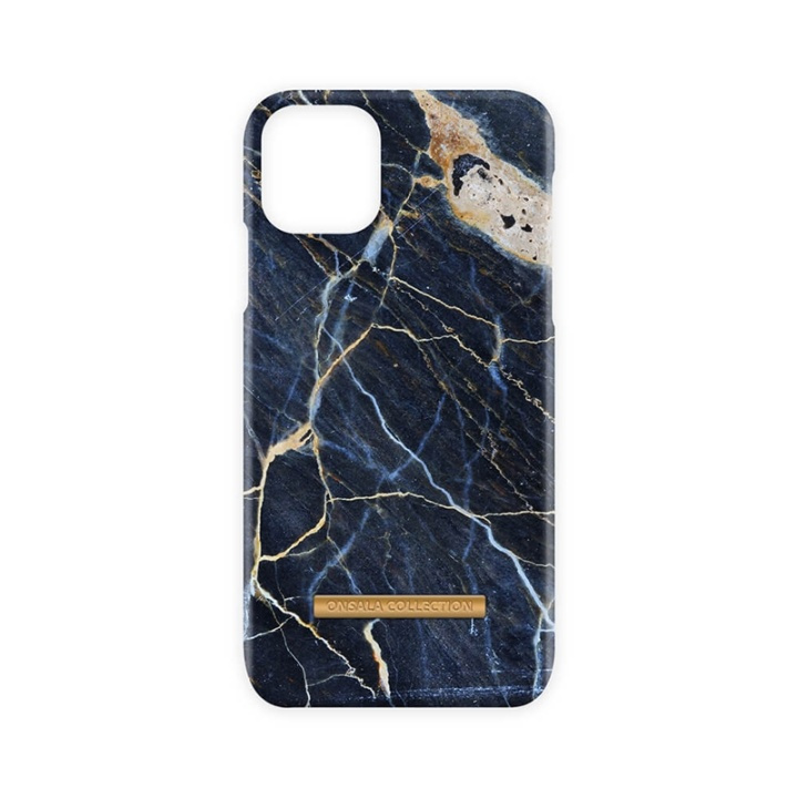 ONSALA COLLECTION Mobil Cover Soft Black Galaxy Marble iPhone 11 PRO MAX i gruppen SMARTPHONES & TABLETS / Mobil Beskyttelse / Apple / iPhone 11 Pro Max / Cover hos TP E-commerce Nordic AB (A00249)
