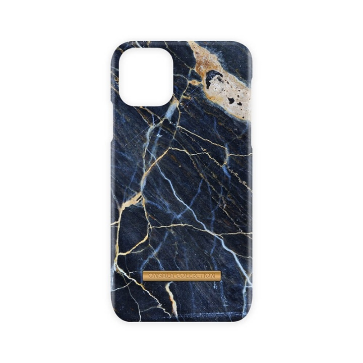 Onsala COLLECTION Mobilskal Soft Black Galaxy Marble iPhone 11 Pro Max i gruppen SMARTPHONES & TABLETS / Mobil Beskyttelse / Apple / iPhone 11 Pro Max / Cover hos TP E-commerce Nordic AB (A00249)