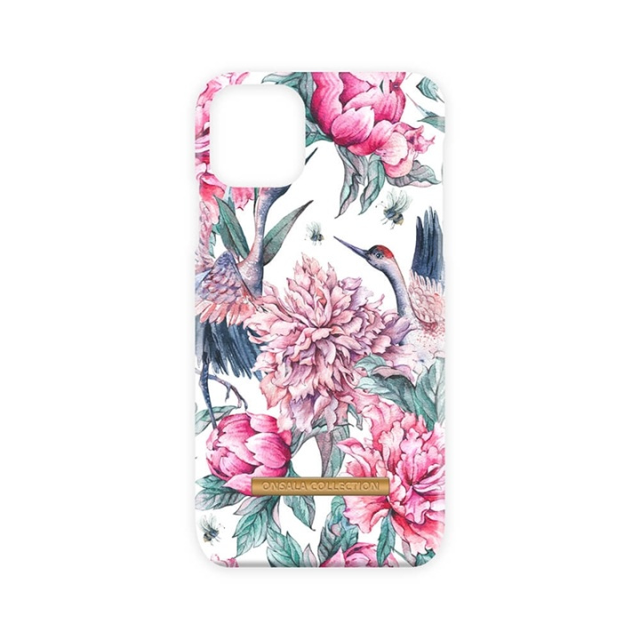 ONSALA COLLECTION Mobil Cover Soft Pink Crane iPhone 11 PRO MAX i gruppen SMARTPHONES & TABLETS / Mobil Beskyttelse / Apple / iPhone 11 Pro Max / Cover hos TP E-commerce Nordic AB (A00252)