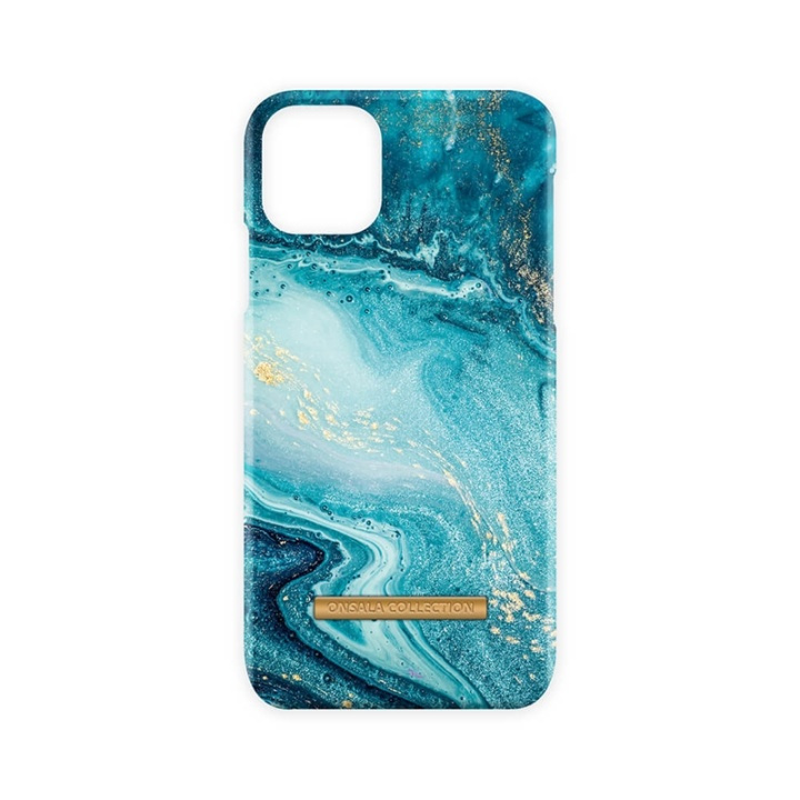 ONSALA COLLECTION Mobil Cover Soft Blue Sea Marble iPhone 11 PRO MAX i gruppen SMARTPHONES & TABLETS / Mobil Beskyttelse / Apple / iPhone 11 Pro Max / Cover hos TP E-commerce Nordic AB (A00253)