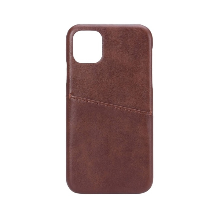 Onsala Mobilcover med Kortrum iPhone 11 Brun i gruppen SMARTPHONES & TABLETS / Mobil Beskyttelse / Apple / iPhone 11 / Cover hos TP E-commerce Nordic AB (A00255)