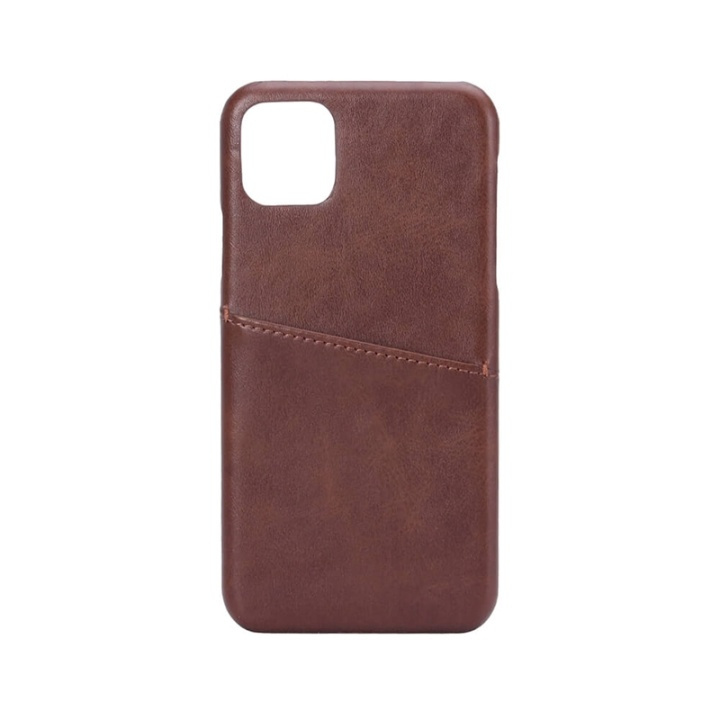 Onsala Mobilcover med Kortrum iPhone 11 Pro Max Brun i gruppen SMARTPHONES & TABLETS / Mobil Beskyttelse / Apple / iPhone 11 Pro Max / Cover hos TP E-commerce Nordic AB (A00259)