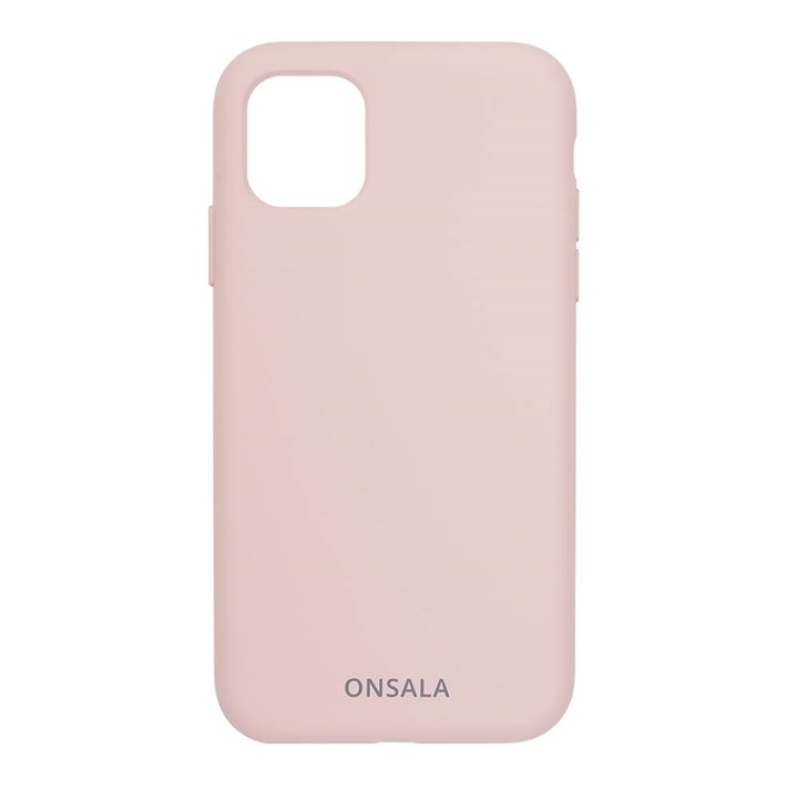 Onsala Mobilskal Silikon Sand Pink iPhone 11 Pro i gruppen SMARTPHONES & TABLETS / Mobil Beskyttelse / Apple / iPhone 11 Pro / Cover hos TP E-commerce Nordic AB (A00278)