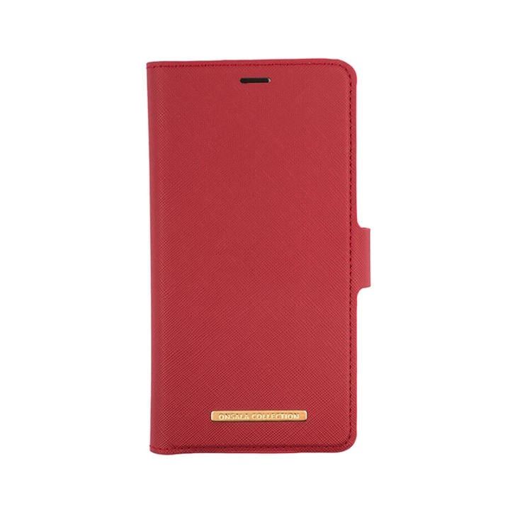 Onsala COLLECTION Mobilfodral Saffiano Red iPhone 11 Pro Max i gruppen SMARTPHONES & TABLETS / Mobil Beskyttelse / Apple / iPhone 11 Pro Max / Cover hos TP E-commerce Nordic AB (A00304)