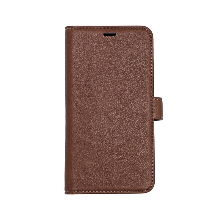 Onsala COLLECTION Mobilfodral Skinn Brun iPhone 11 Pro Max i gruppen SMARTPHONES & TABLETS / Mobil Beskyttelse / Apple / iPhone 11 Pro Max / Cover hos TP E-commerce Nordic AB (A00319)