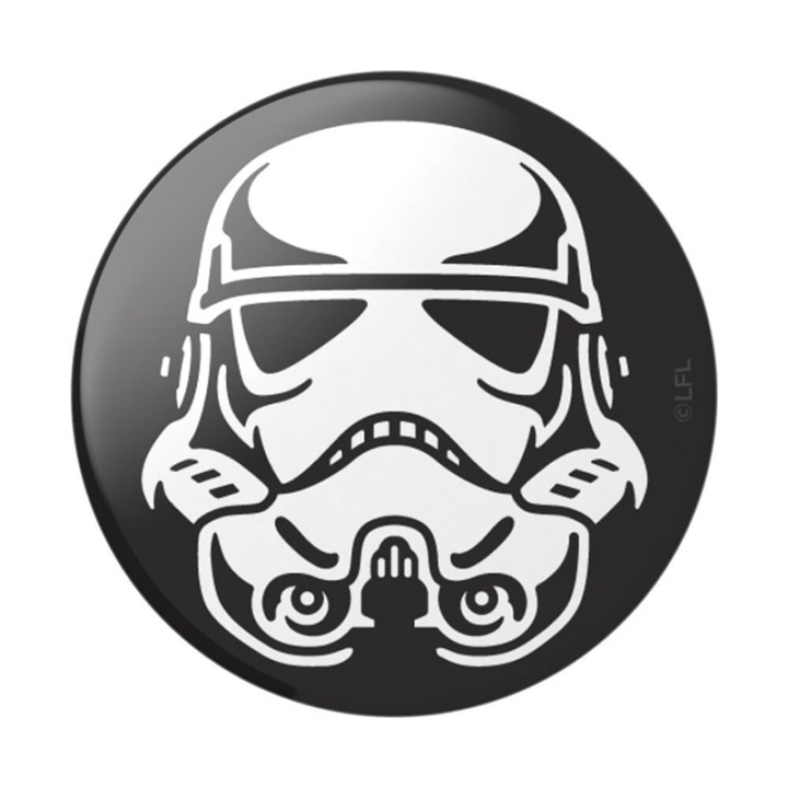 POPSOCKETS Star Wars Stormtrooper Aftageligt Greb m. Standerfunktion Premium i gruppen SMARTPHONES & TABLETS / Øvrigt tilbehør / Popsockets hos TP E-commerce Nordic AB (A00356)