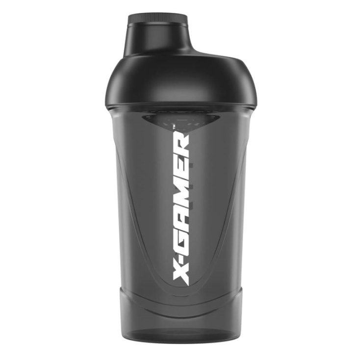 X-GAMER Shaker 5.0 600ml Black Pearl i gruppen COMPUTERTILBEHØR / GAMING / Energidrikke for gamere hos TP E-commerce Nordic AB (A00412)