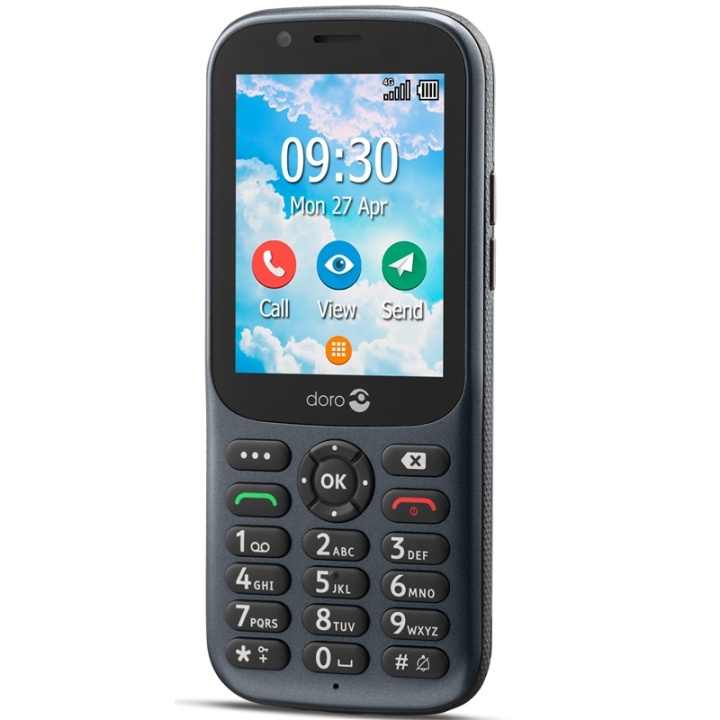 Doro 731X 4G FP Graphite i gruppen SMARTPHONES & TABLETS / Mobiltelefoner & smartphones hos TP E-commerce Nordic AB (A00666)