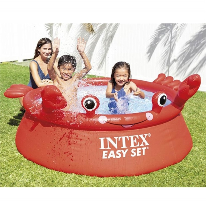 Intex Easy Set pool Krabba 183x51cm (880L) i gruppen HJEM, HUS & HAVE / Have og gårdhave / Pool & Tilbehør / Pools hos TP E-commerce Nordic AB (A00740)