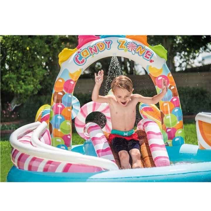 Intex Lekpool Candy Zone Play Center i gruppen HJEM, HUS & HAVE / Have og gårdhave / Pool & Tilbehør / Pools hos TP E-commerce Nordic AB (A00745)
